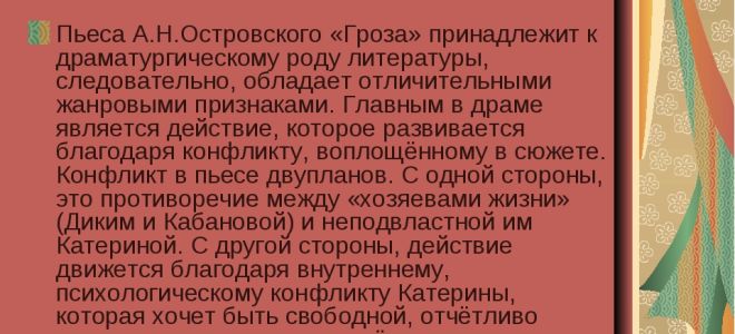 Сочинение островского катерины